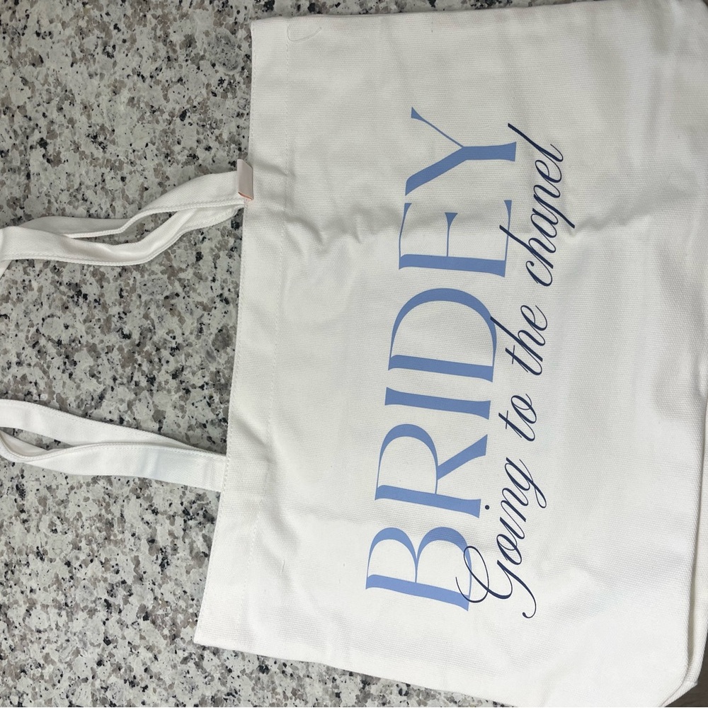White Tote Bag
